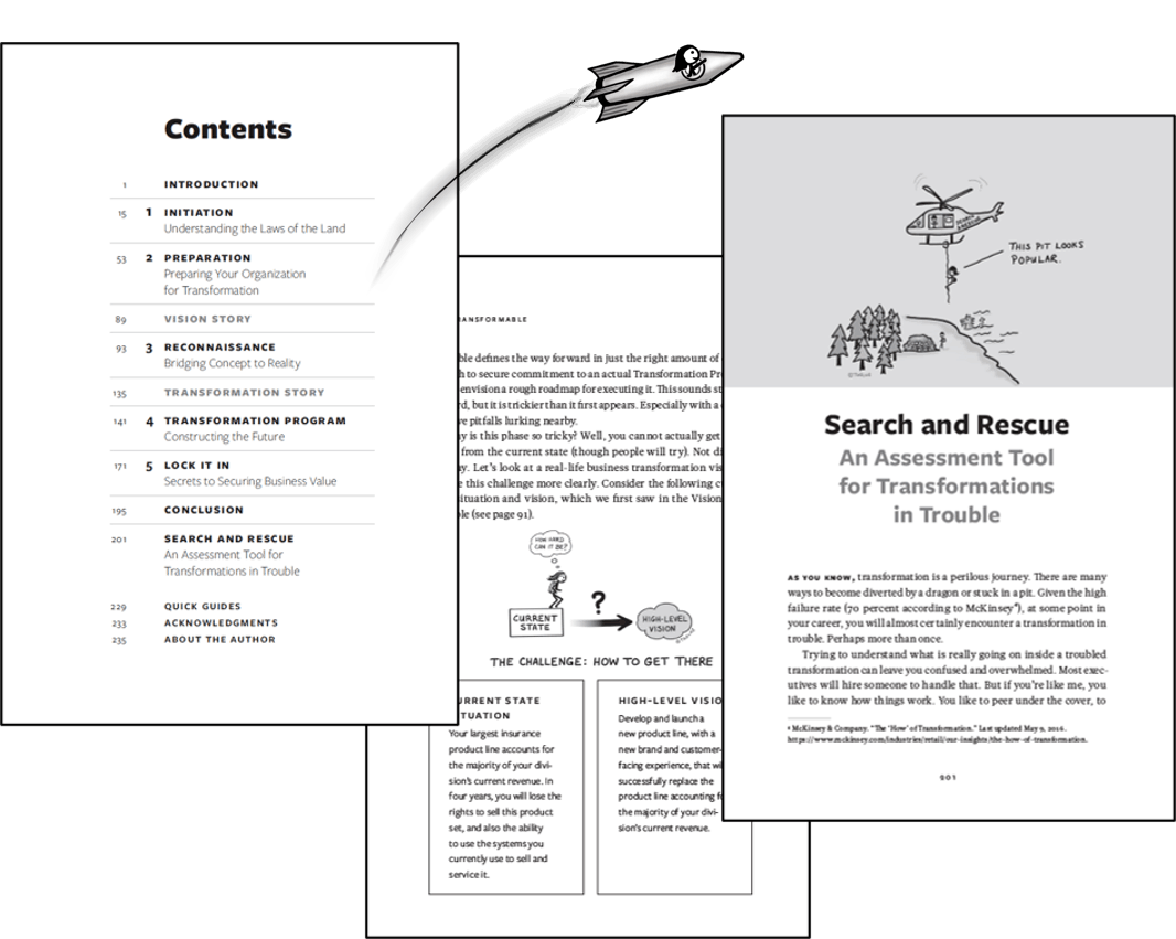 inside pages of Transformable the book