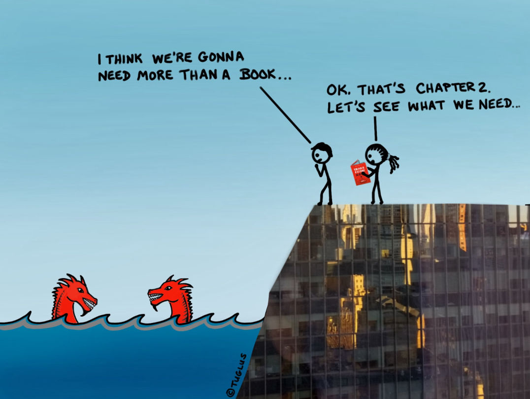 people read book to thwart transformation dragons